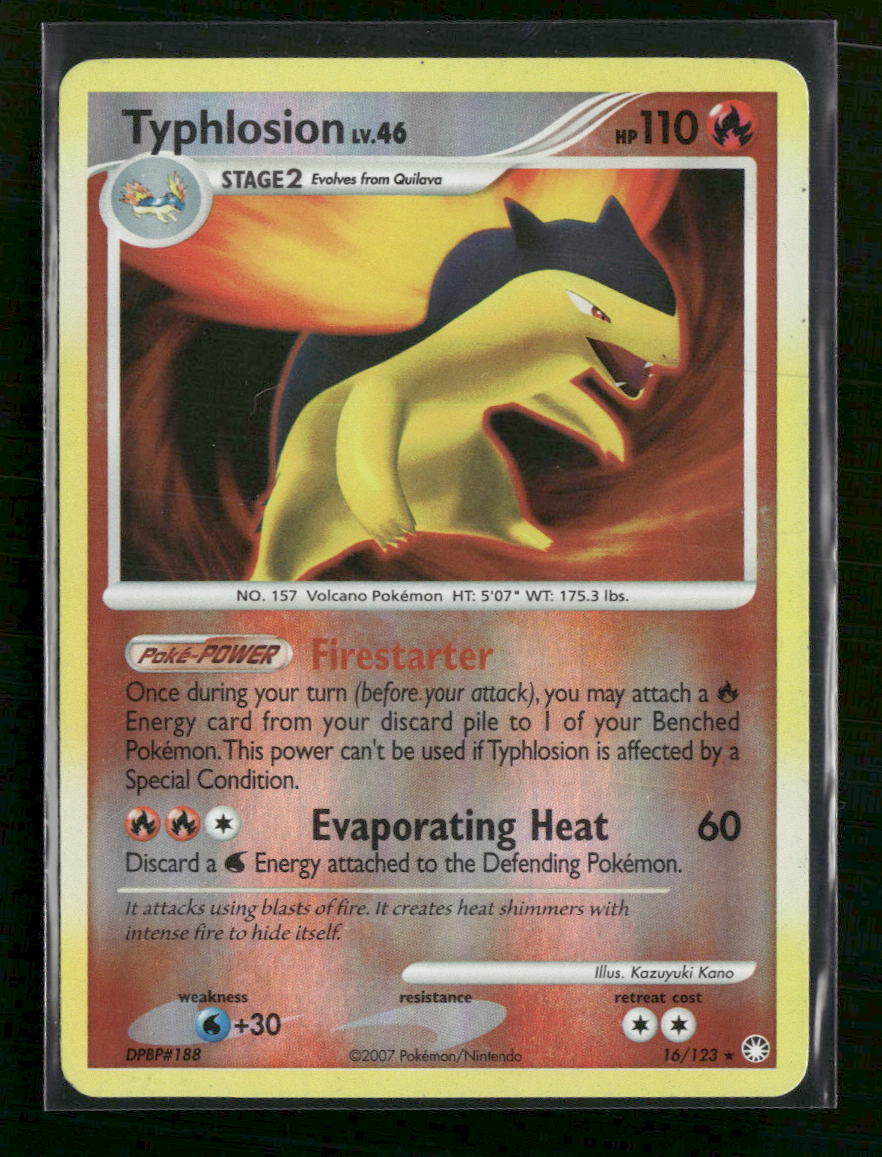 Mysterious Treasures Typhlosion #16/123 - Golden Apple Comics