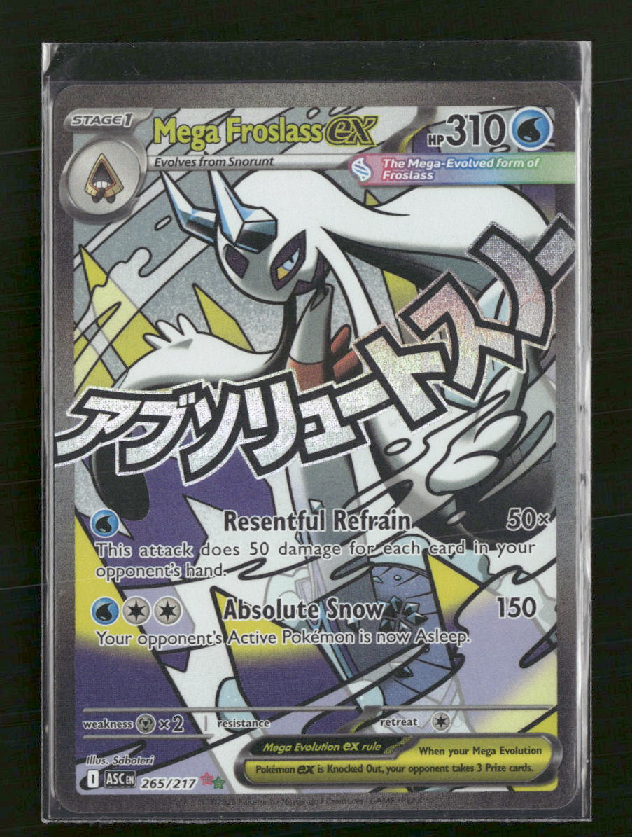 ME: Ascended Heroes Mega Froslass ex #265/217 - Golden Apple Comics