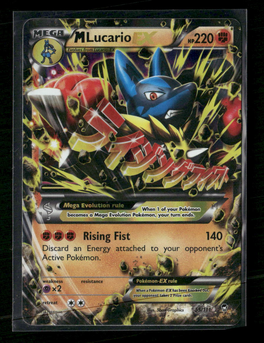 XY - Furious Fists M Lucario EX #55/111 - Golden Apple Comics
