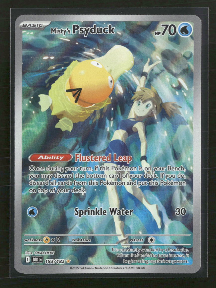 SV10: Destined Rivals Misty's Psyduck #193/182 - Golden Apple Comics