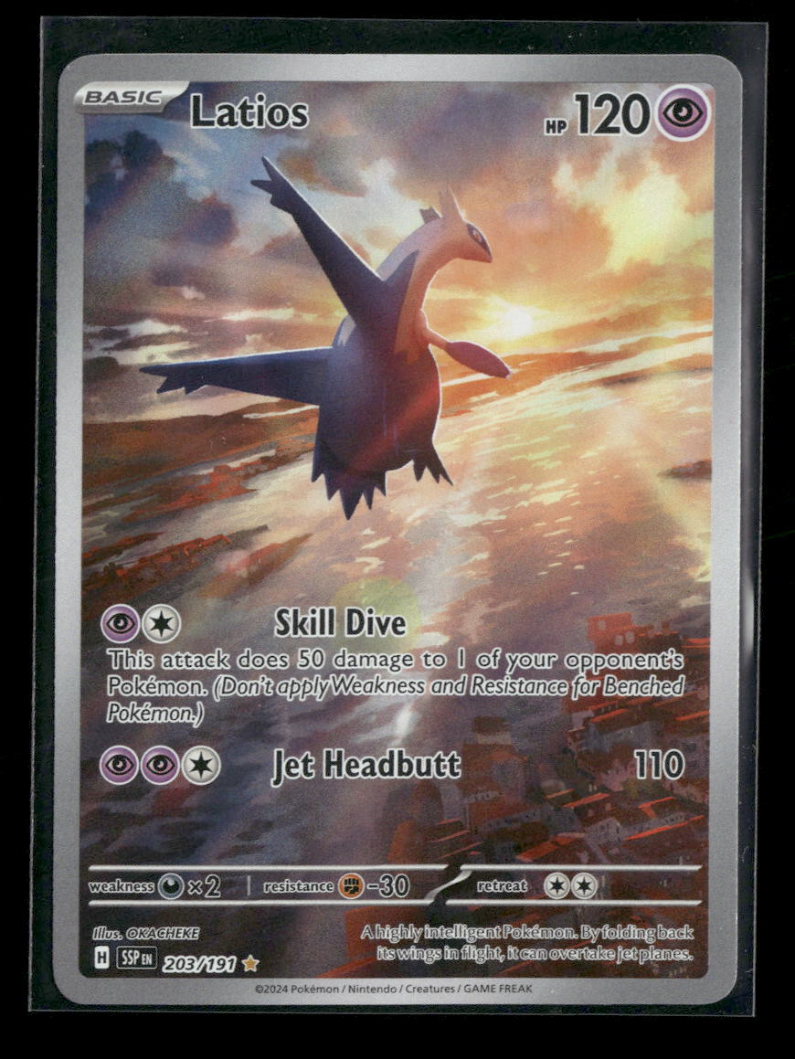 SV08: Surging Sparks Latios #203/191 - Golden Apple Comics
