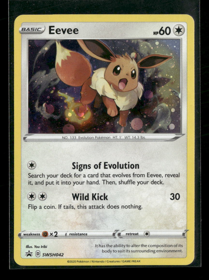 SWSH: Sword & Shield Promo Cards Eevee #SWSH042 - Golden Apple Comics