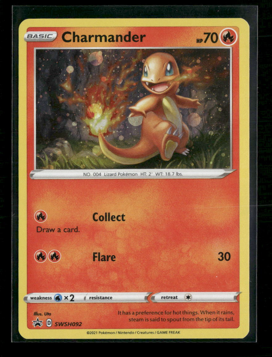 SWSH: Sword & Shield Promo Cards Charmander #SWSH092 - Golden Apple Comics