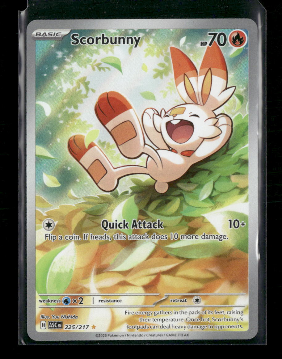 ME: Ascended Heroes Scorbunny #225/217 - Golden Apple Comics