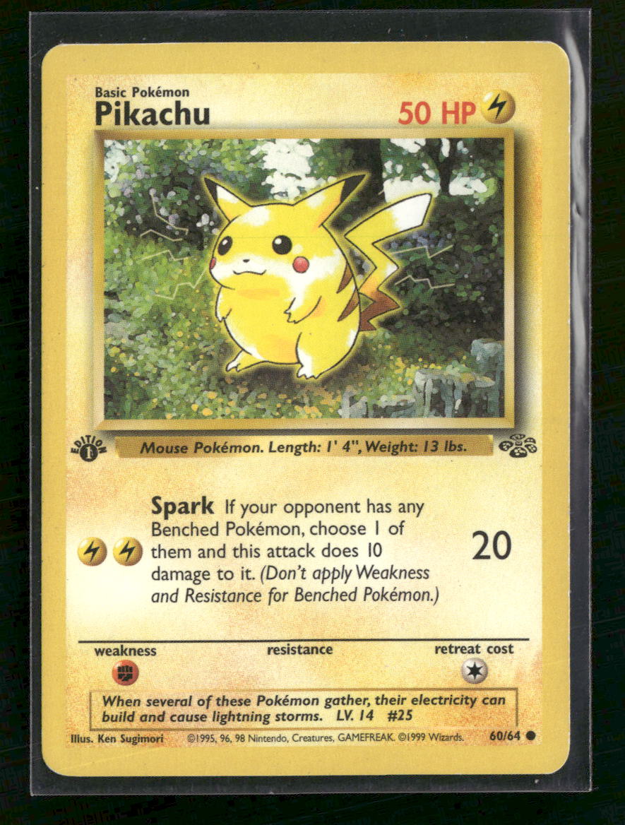Jungle Pikachu #60/64 - Golden Apple Comics