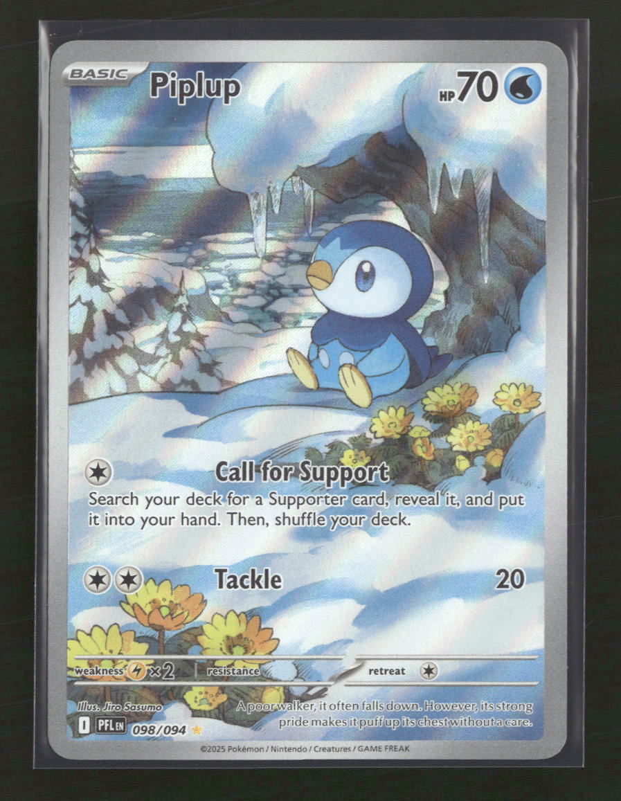 ME02: Phantasmal Flames Piplup #098/094 - Golden Apple Comics