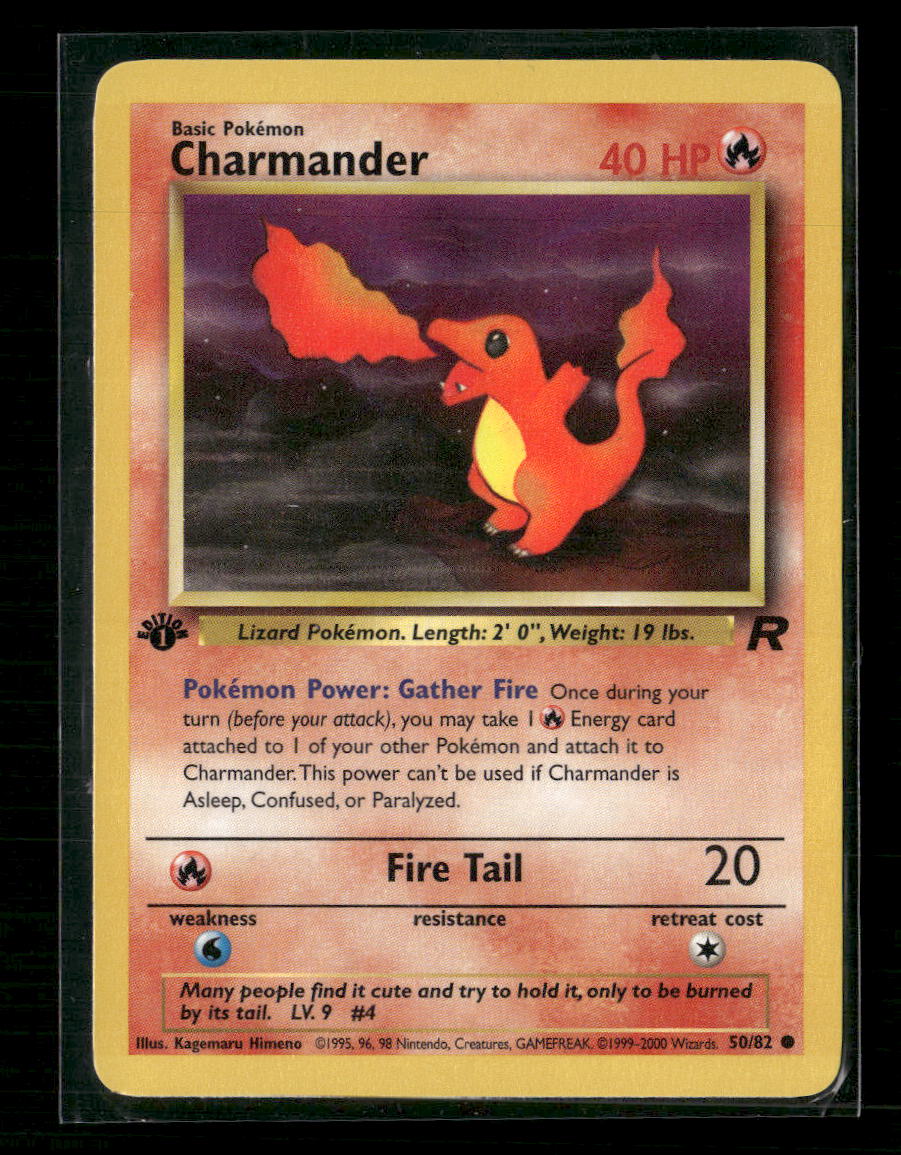Team Rocket Charmander #50/82 - Golden Apple Comics