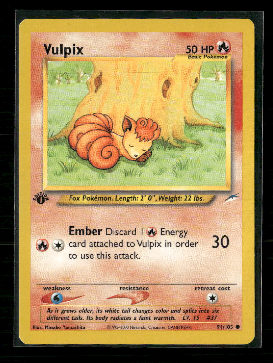 Neo Destiny Vulpix #091/105 - Golden Apple Comics