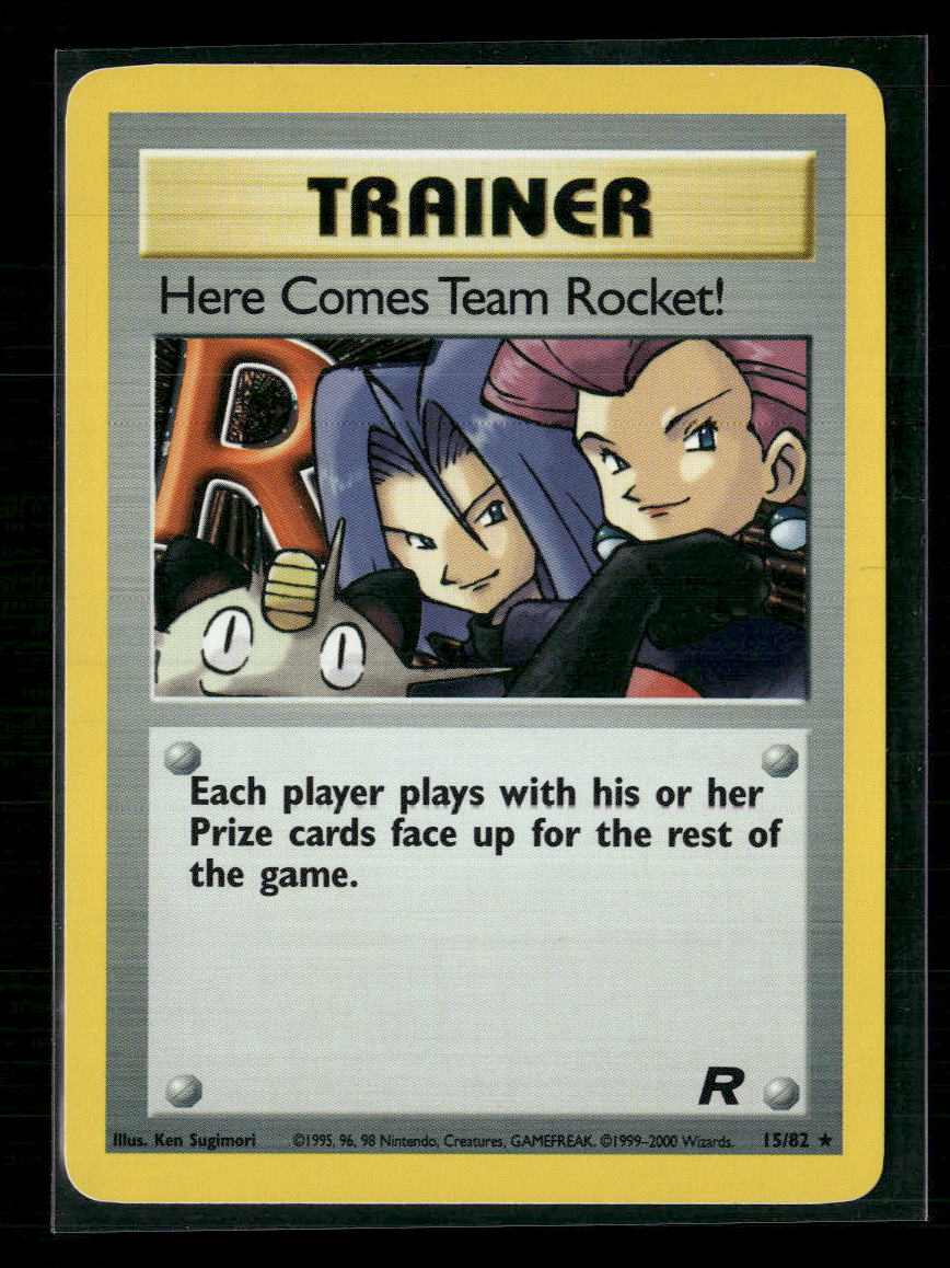 Team Rocket Here Comes Team Rocket! (15) #15/82 - Golden Apple Comics