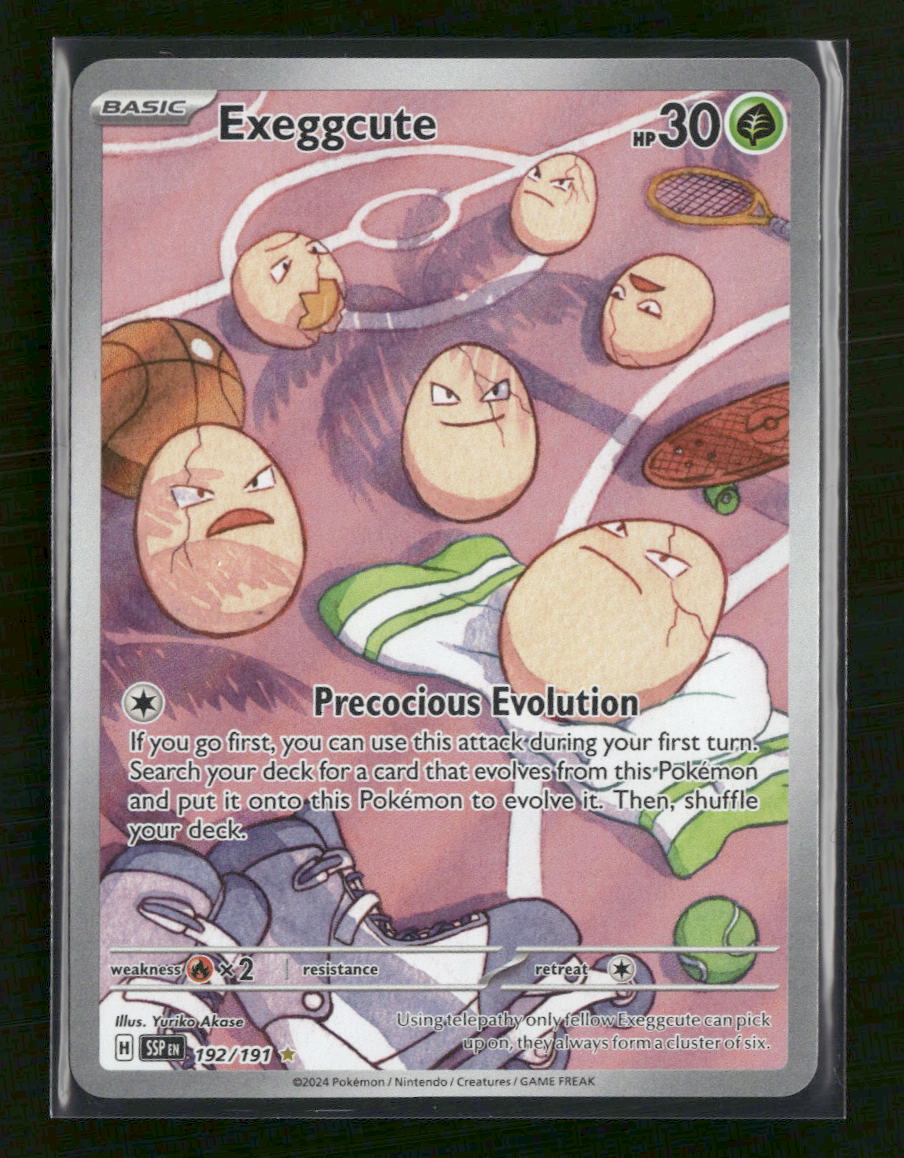 SV08: Surging Sparks Exeggcute #192/191 - Golden Apple Comics