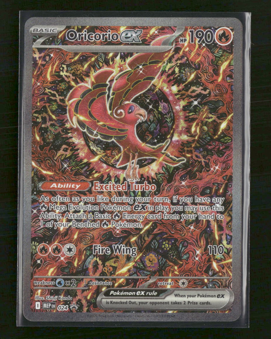 ME: Mega Evolution Promo Oricorio ex #024 - Golden Apple Comics