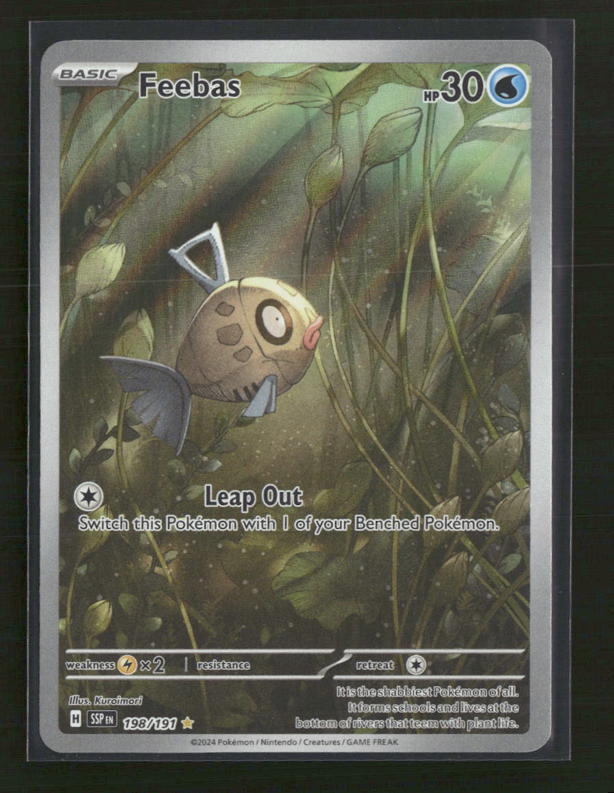 SV08: Surging Sparks Feebas #198/191 - Golden Apple Comics