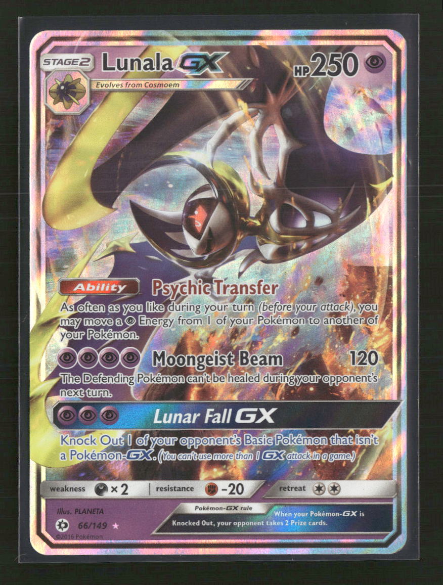 SM Base Set Lunala GX #66/149 - Golden Apple Comics