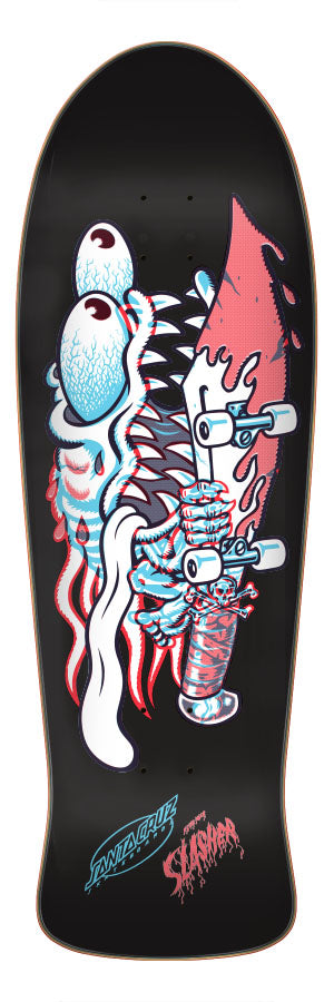 Santa Cruz Keith Meek Slasher Decoder skateboard deck