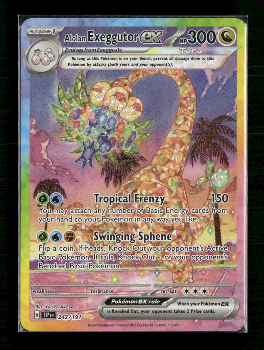 SV08: Surging Sparks Alolan Exeggutor ex #242/191 - Golden Apple Comics