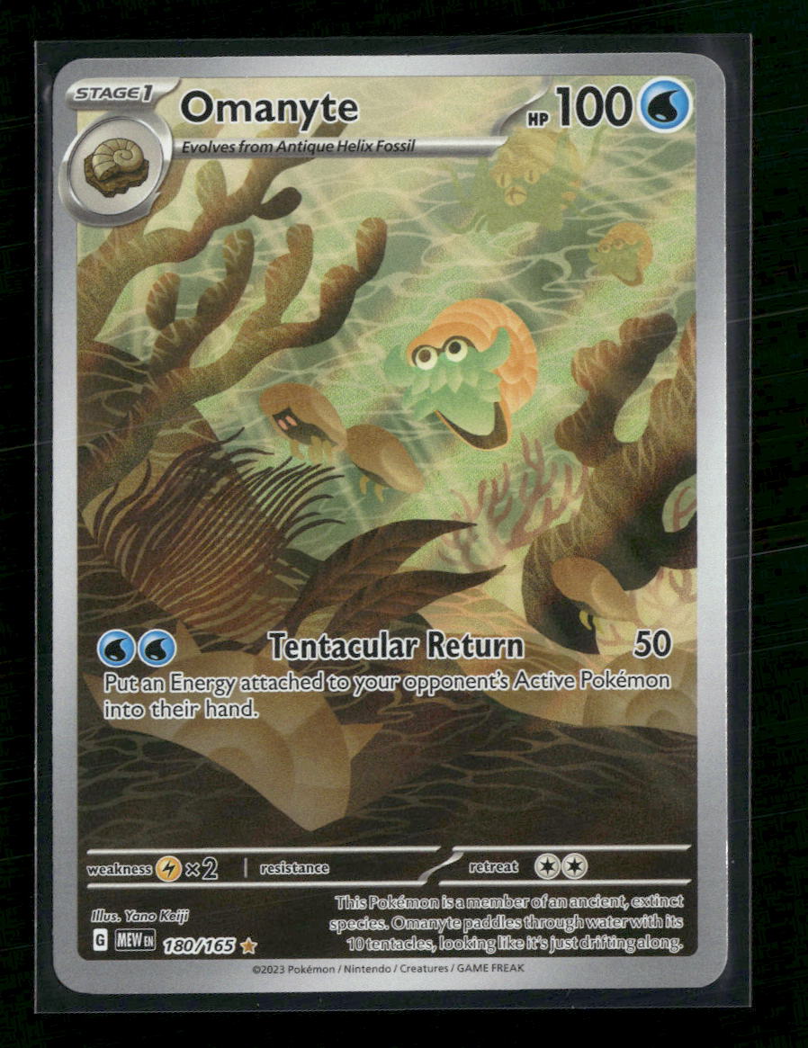 SV: Scarlet & Violet 151 Omanyte #180/165 - Golden Apple Comics
