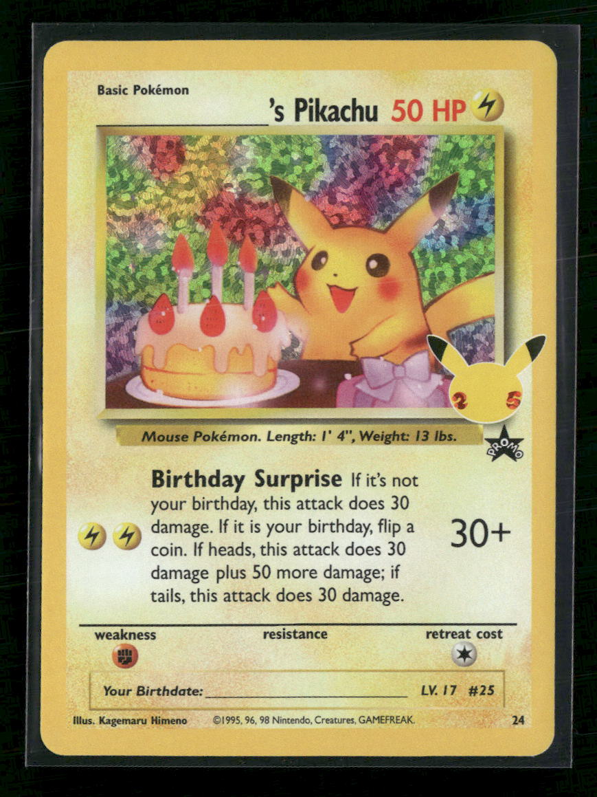 Celebrations: Classic Collection ______'s Pikachu #24/53 - Golden Apple Comics