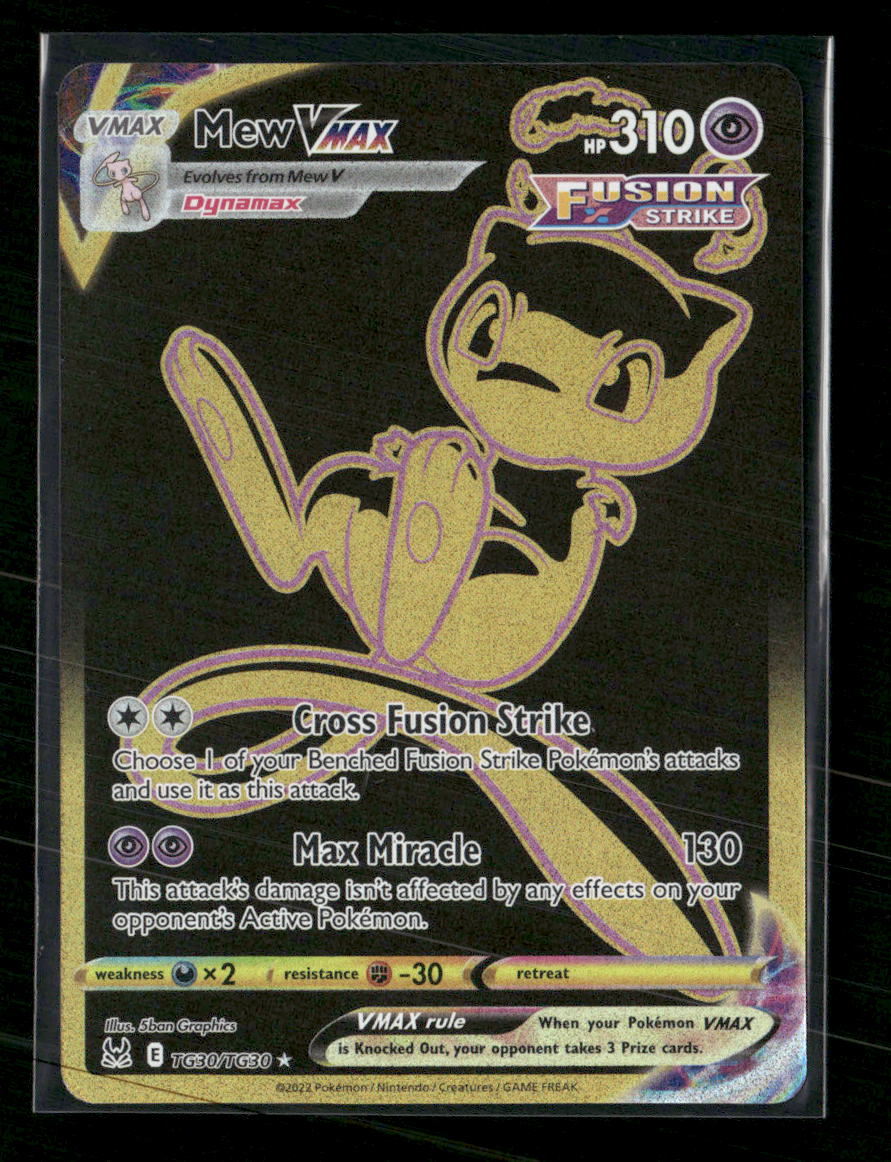 SWSH11: Lost Origin Trainer Gallery Mew VMAX (Secret) #TG30/TG30 - Golden Apple Comics