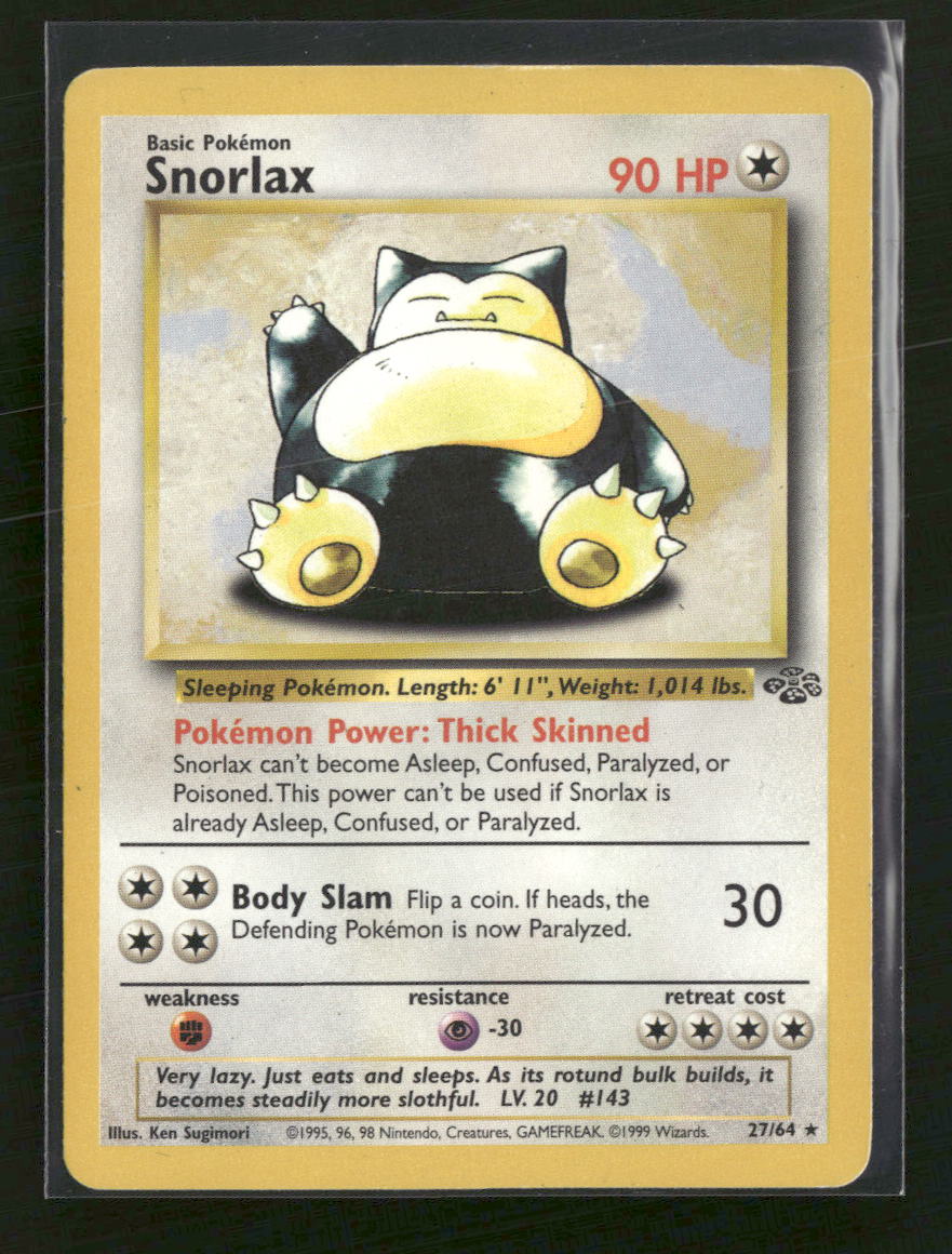 Jungle Snorlax (27) #27/64 - Golden Apple Comics