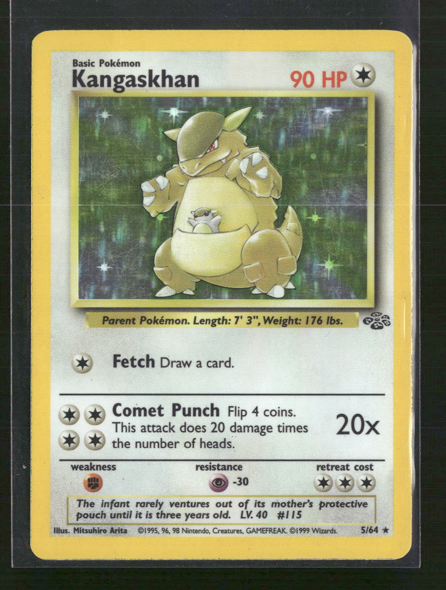 Jungle Kangaskhan (5) #05/64 - Golden Apple Comics