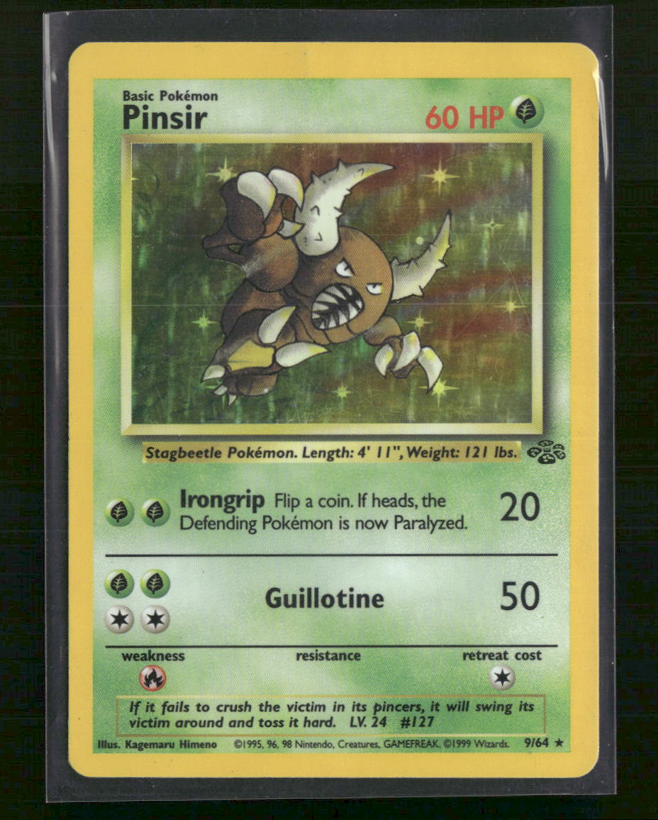 Jungle Pinsir (9) #09/64 Damaged - Golden Apple Comics