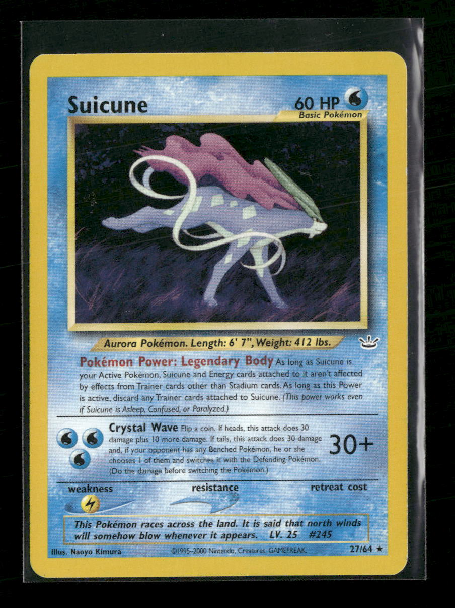Neo Revelation Suicune (27) #27/64 - Golden Apple Comics