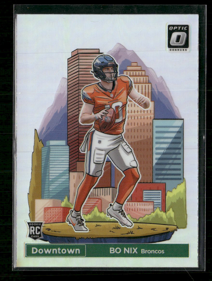 2024 Donruss Downtown Bo Nix #19 - Golden Apple Comics