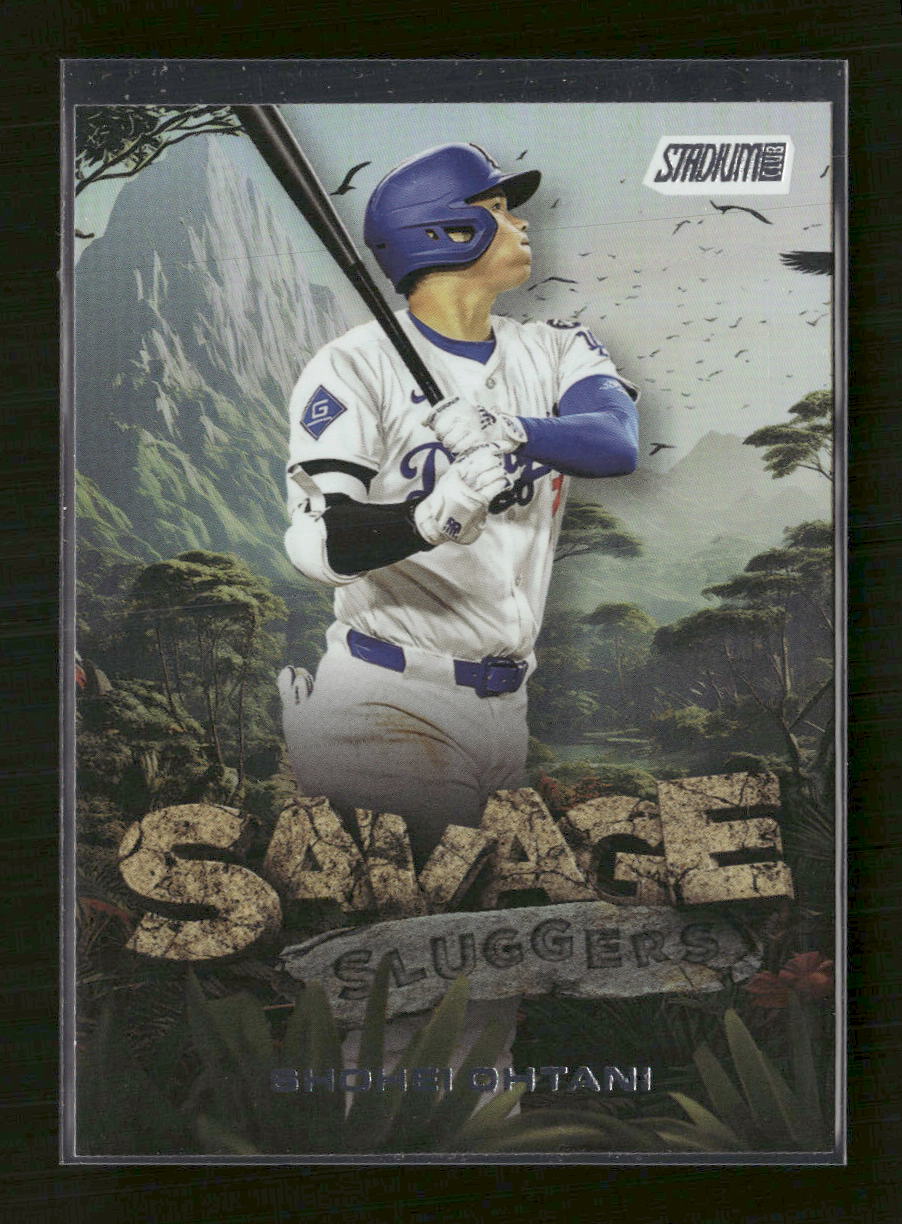 2025 Stadium Club Savage Sluggers Shohei Ohtani #SS-7 - Golden Apple Comics