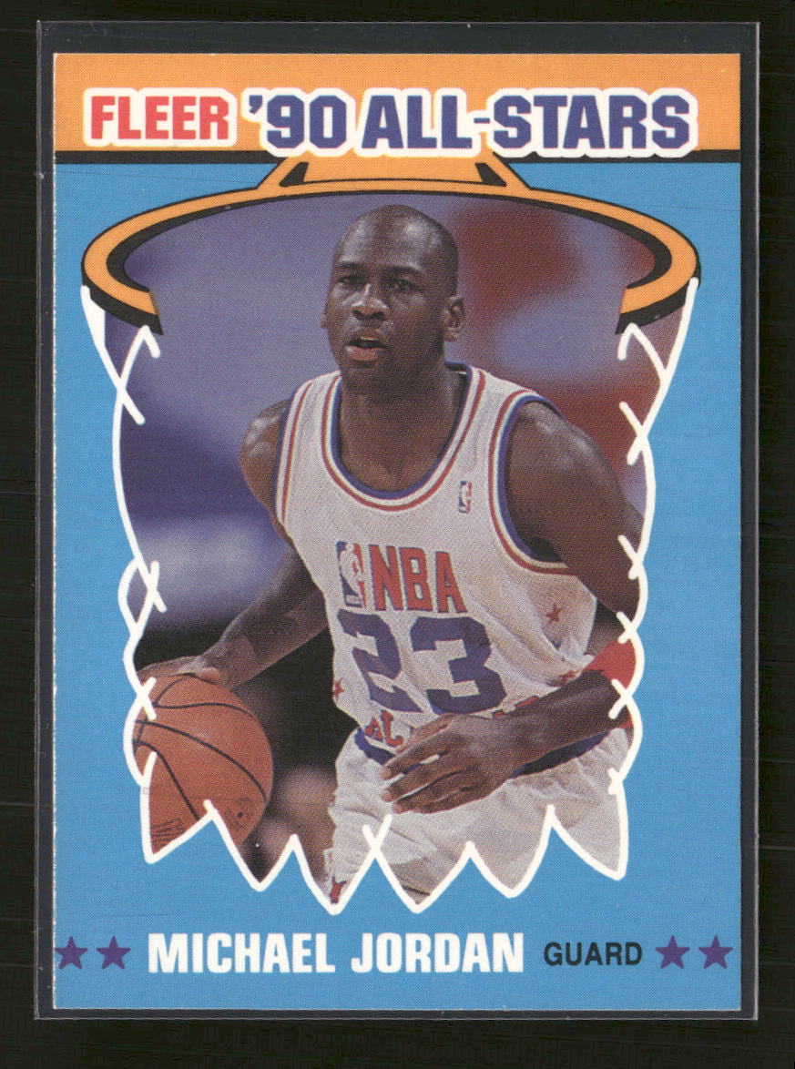 1990-91 Fleer All-Stars Michael Jordan #5 - Golden Apple Comics