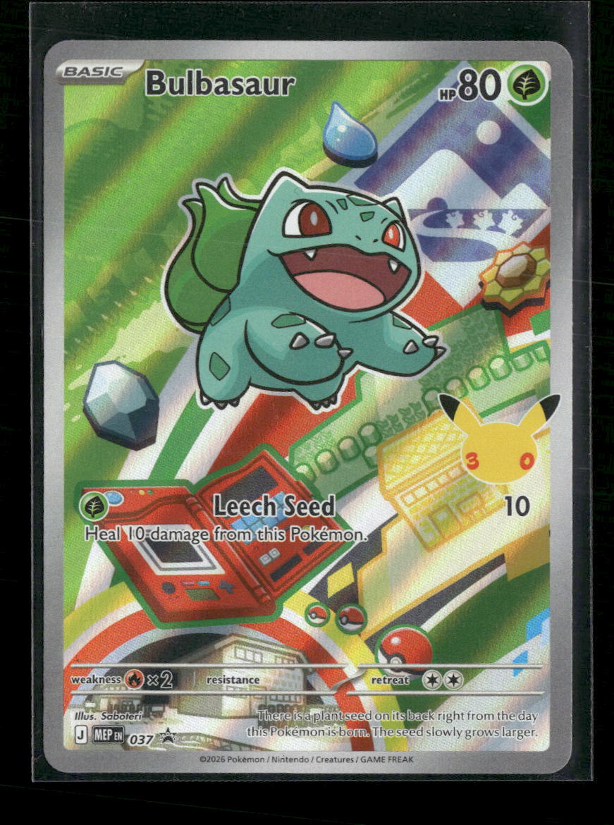 ME: Mega Evolution Promo Bulbasaur #037 - Golden Apple Comics