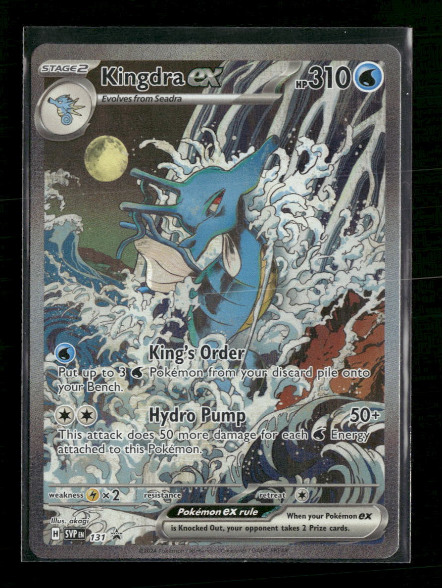 SV: Scarlet & Violet Promo Cards Kingdra ex #131 - Golden Apple Comics