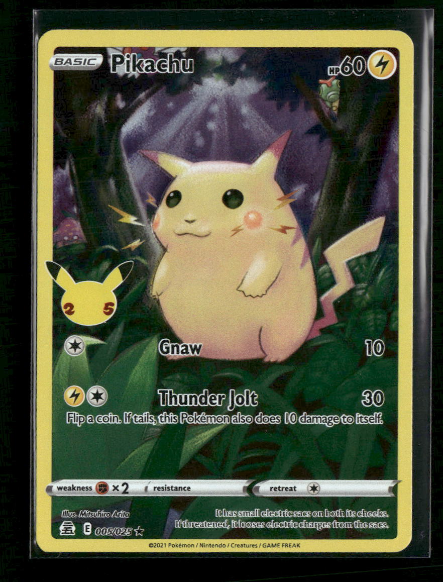 Celebrations Pikachu #005/025 - Golden Apple Comics