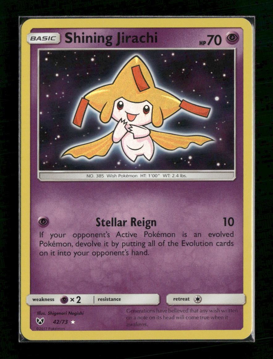 Shining Legends Shining Jirachi #42/73 - Golden Apple Comics
