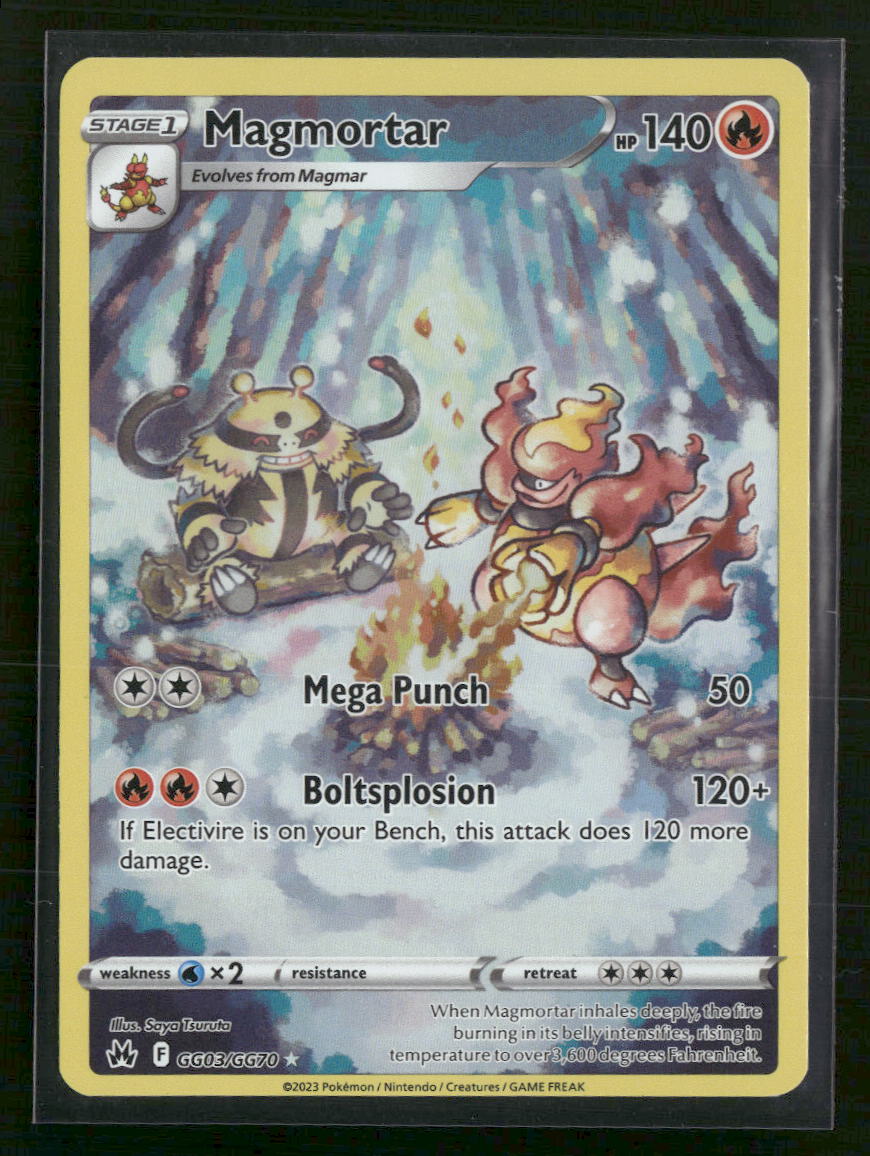 SWSH: Crown Zenith: Galarian Gallery Magmortar #GG03/GG70 - Golden Apple Comics