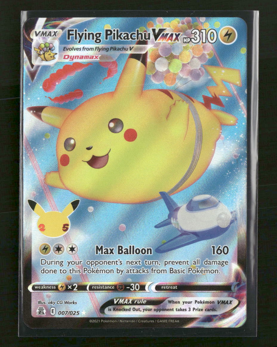 Celebrations Flying Pikachu VMAX #007/025 - Golden Apple Comics