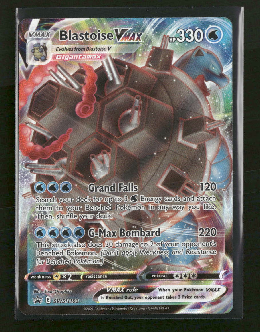 SWSH: Sword & Shield Promo Cards Blastoise VMAX #SWSH103 - Golden Apple Comics
