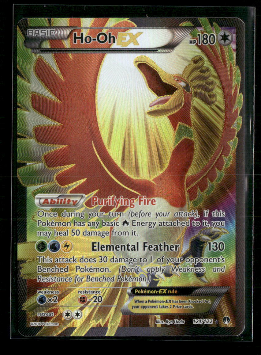 XY - BREAKpoint Ho-Oh EX (Full Art) #121/122 - Golden Apple Comics