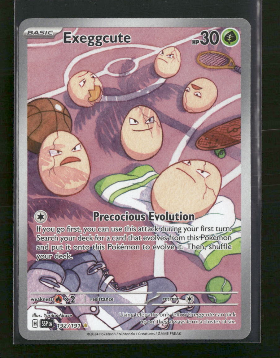 SV08: Surging Sparks Exeggcute #192/191 - Golden Apple Comics