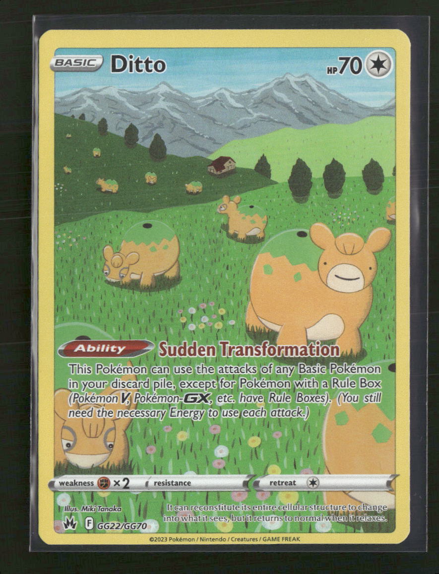 SWSH: Crown Zenith: Galarian Gallery Ditto #GG22/GG70 - Golden Apple Comics