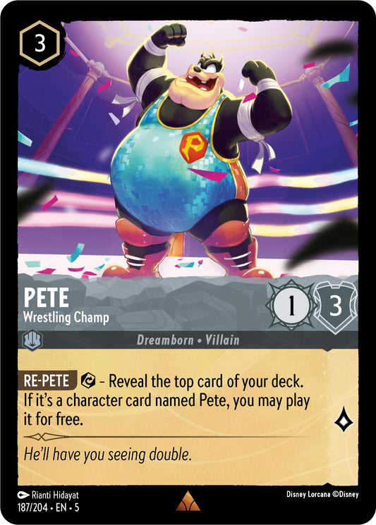 Pete - Wrestling Champ (187/204) - Shimmering Skies