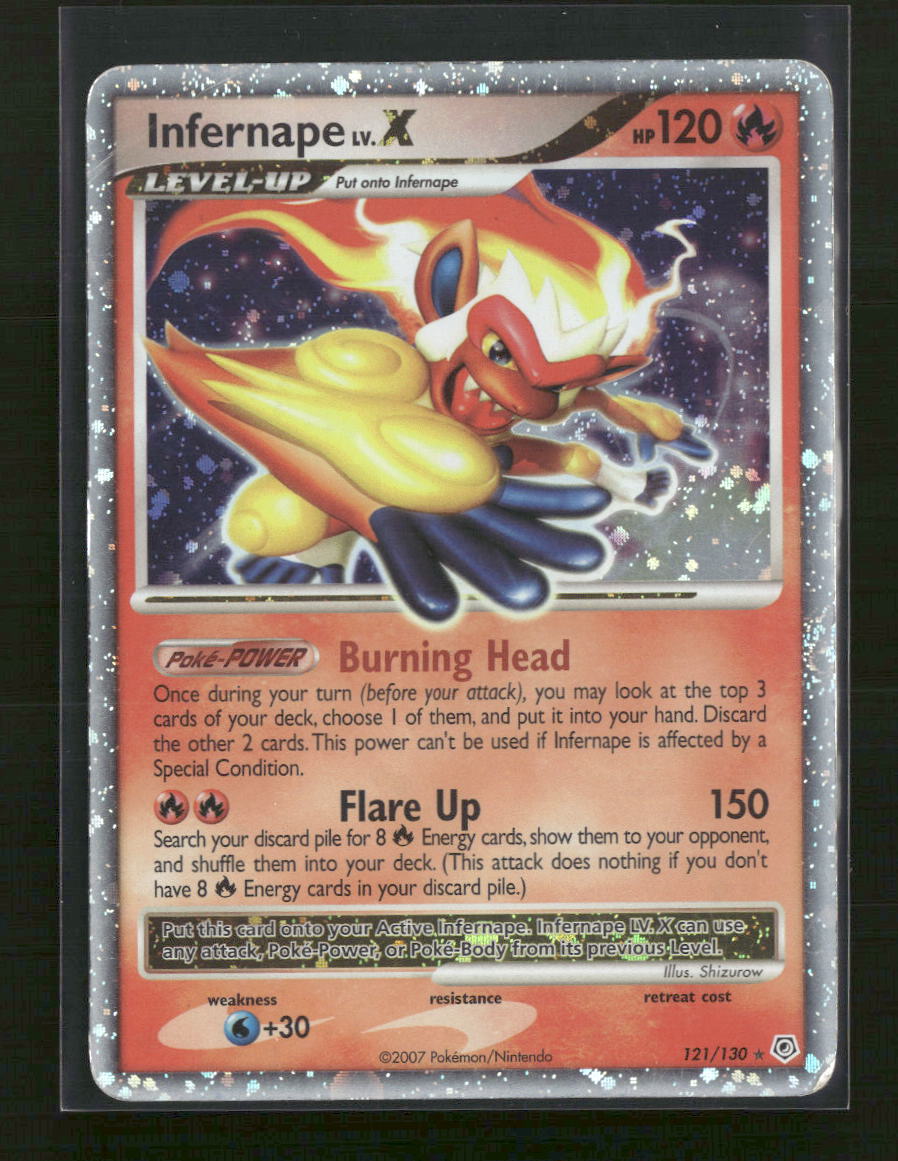 Diamond and Pearl Infernape LV.X #121/130 - Golden Apple Comics
