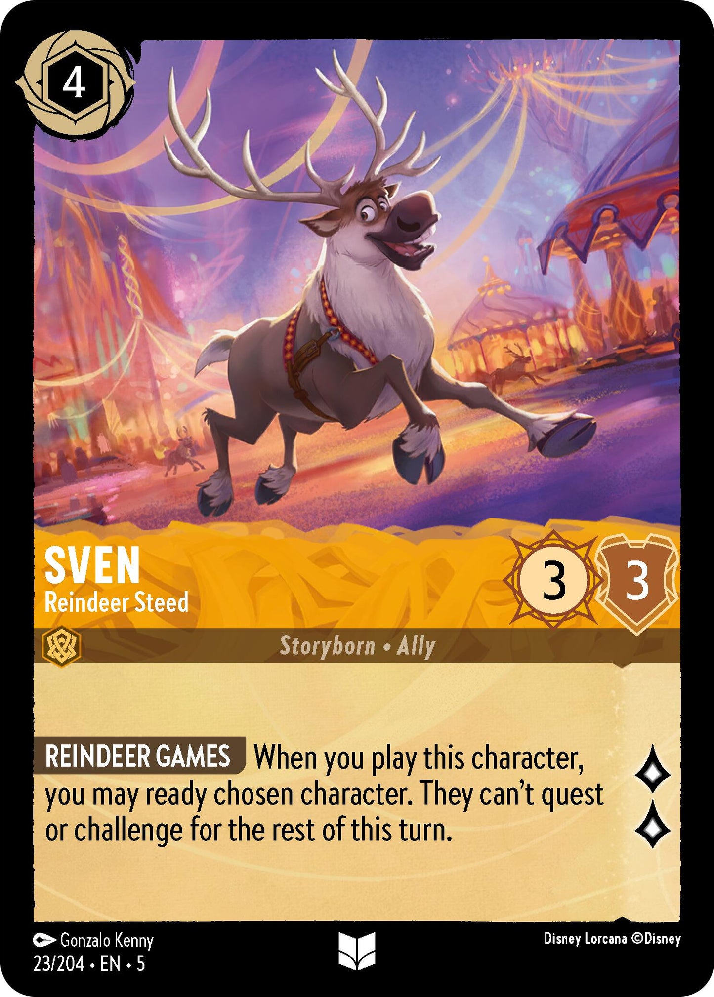 Sven - Reindeer Steed (23/204) - Shimmering Skies