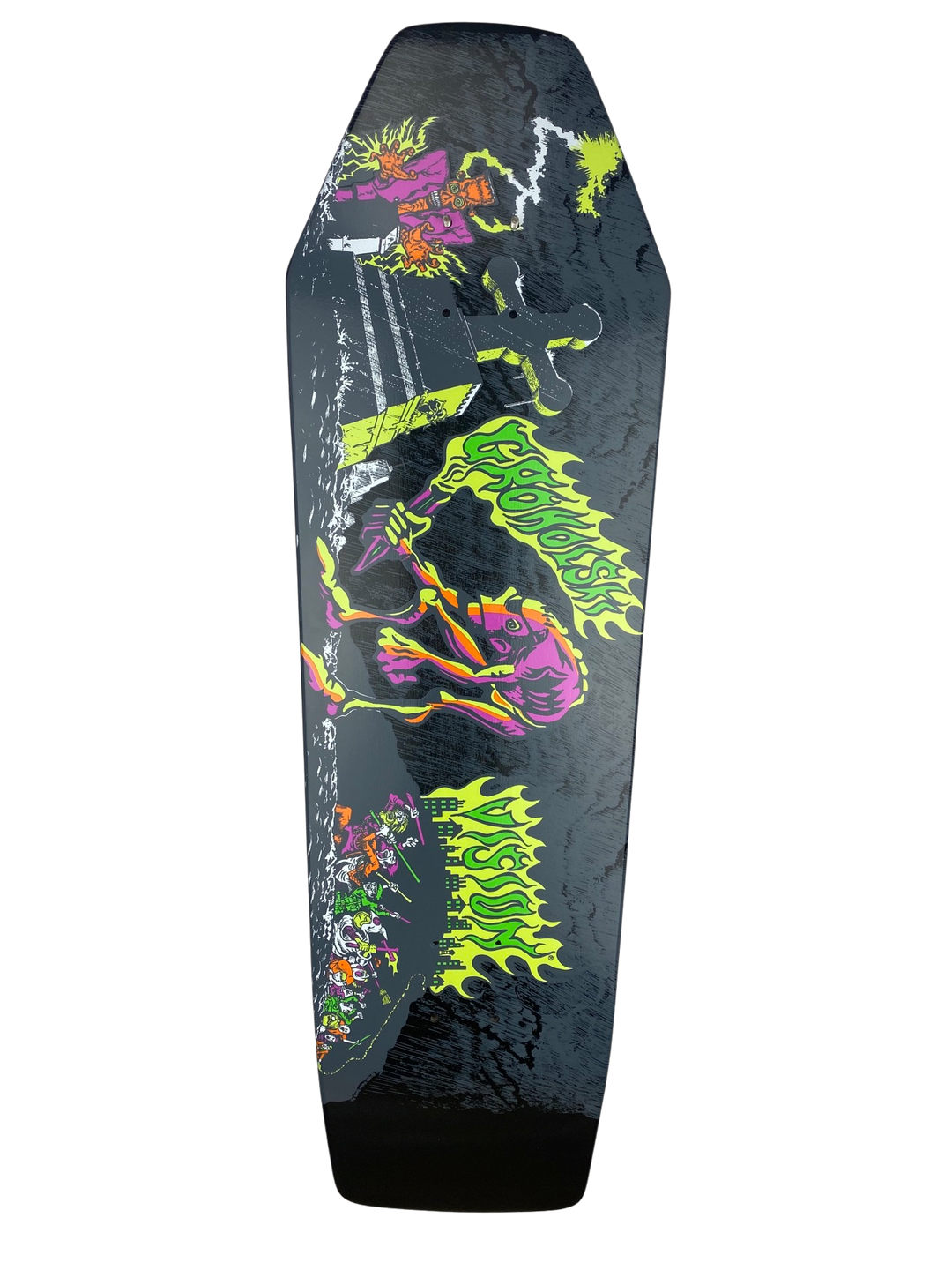 Vision Groholski Mob Horror Series LTD Coffin 9.5" Skateboard Deck