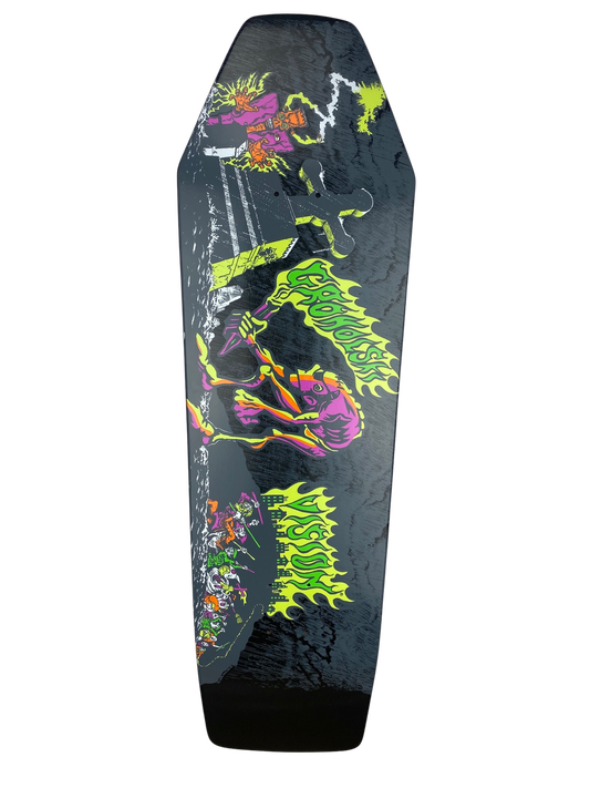 Vision Groholski Mob Horror Series LTD Coffin 9.5" Skateboard Deck