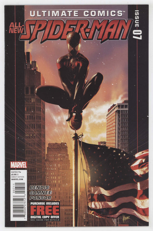 Ultimate Comics All New Spider-Man 7 Marvel 2012 NM Kaare Andrews Miles Morales