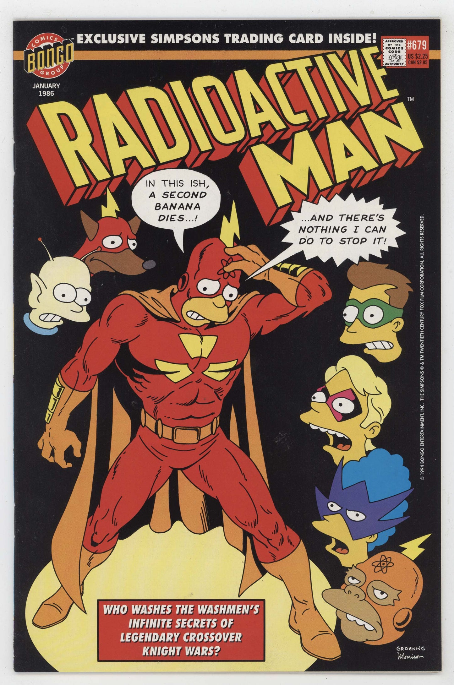 Simpsons Radioactive Man Atom Smashing Super Set 1 88 216 412 679 1000