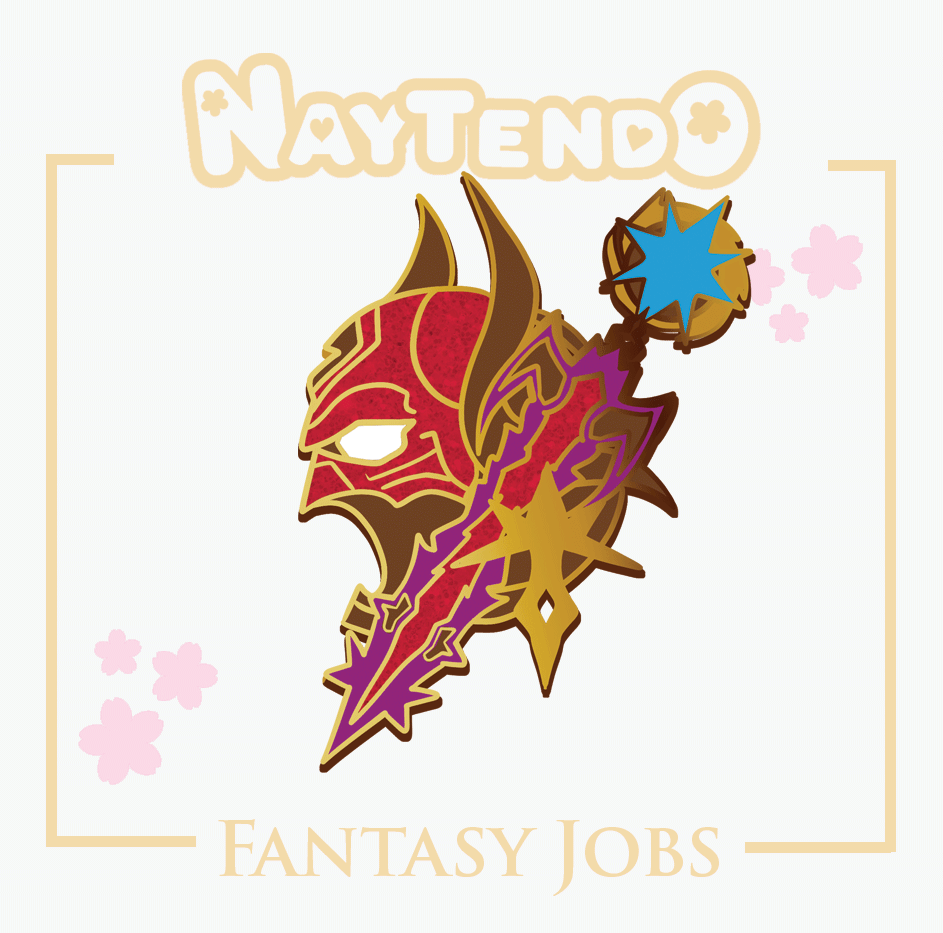 Final Fantasy XIV Class/Job Pin: Dark Knight - Golden Apple Comics