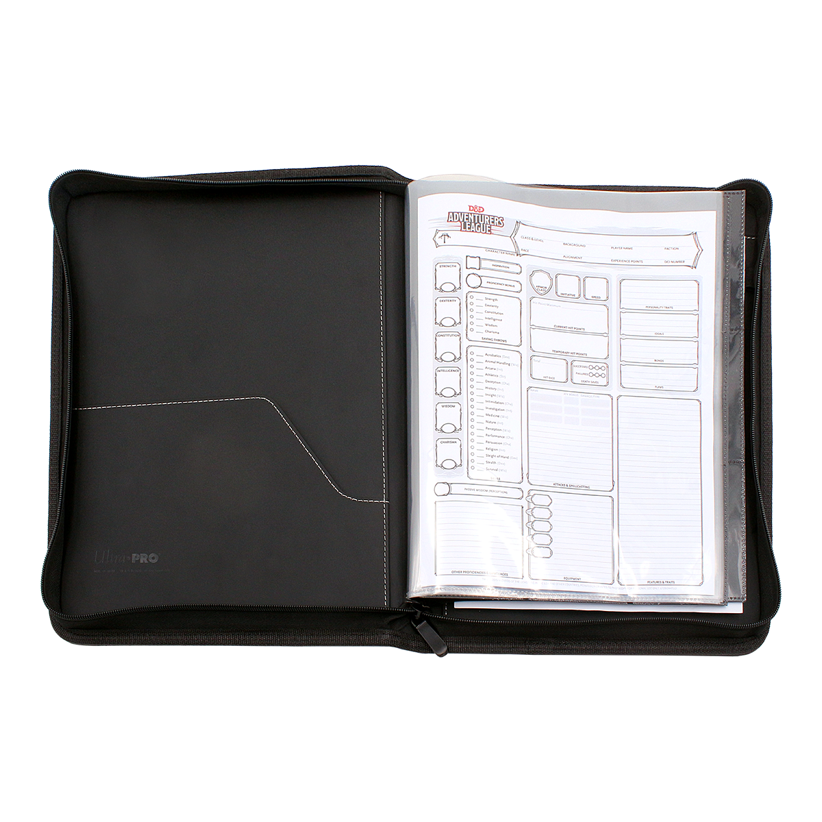 Ultra PRO: Character Folio - Dungeons & Dragons (Premium Zippered)