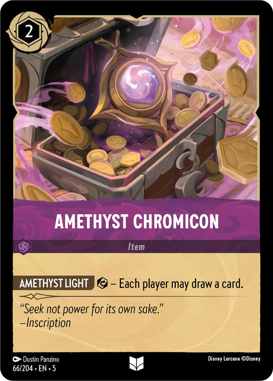 Amethyst Chromicon (66/204) - Shimmering Skies Cold Foil