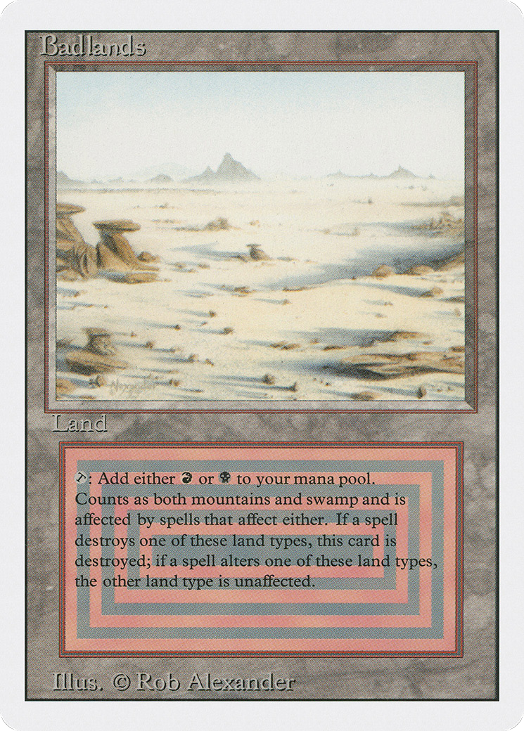 Badlands (3ED-) - Revised Edition